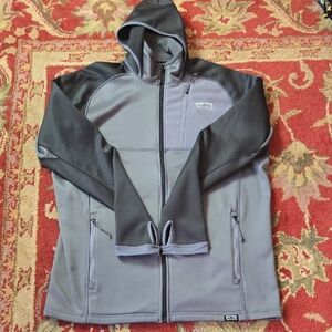 King's Camo XKG Pinnacle Full Zip Jacket Charcoal X-Large